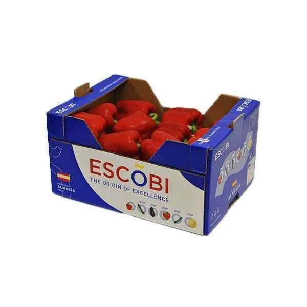 Fresh Red Capsicums